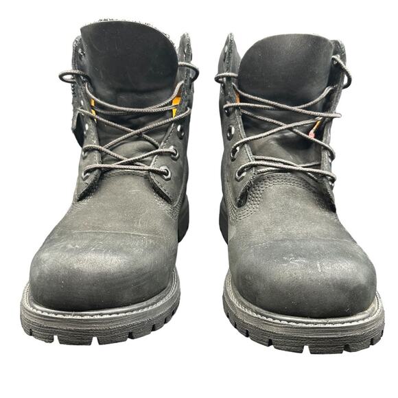 Timberland Women’s Waterproof Leather Ankle Boots Box Included Black Size 8M - Picture 3 of 9